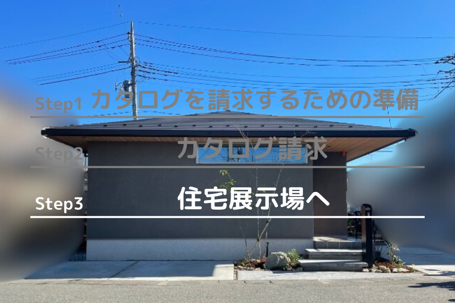 ステップ３住宅展示場へ