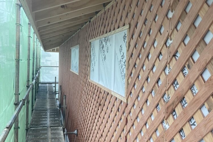 住友林業「外壁の構造」
