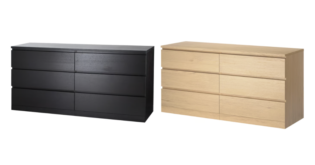 IKEA「マルム」のカラー展開
