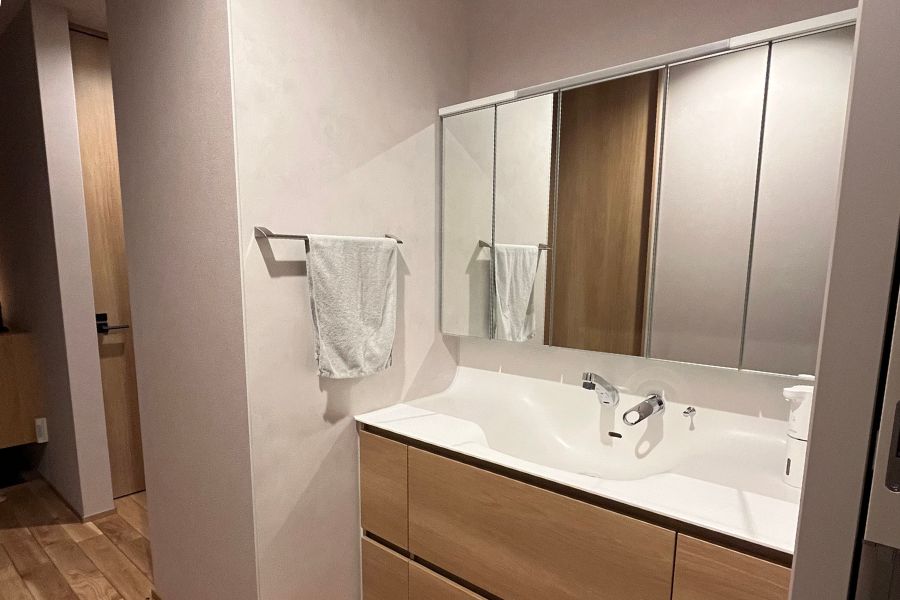 住友林業クレストの洗面台