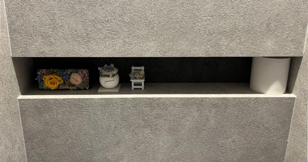 トイレットペーパーが入るサイズのニッチ